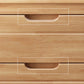 3 / 4 / 5 Drawers Lingerie Chest Vertical Solid Wood Storage Chest for Bedroom