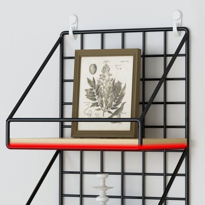 Home Floating Bookcase Modern Metal Bookshelf With Rectangular Shelves Clearhalo 'Bookcases' 'furn' 'furn_bookcases' 'Furniture' 'furniture_bookcases' 'Office Furniture' 1200x1200_66bceb44-559d-4c1d-b37f-80add2006c92