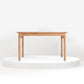 Solid Wood Frame Dining Table Rectangle Dinette Table for Home Clearhalo 'Dining Tables & Seating' 'Dining Tables' 'dining_table' 'furn' 'furn_dining_table' 'Furniture' 'Kitchen & Dining Furniture' 1200x1200_66be8411-1f18-4e64-8c3f-64e411690b71