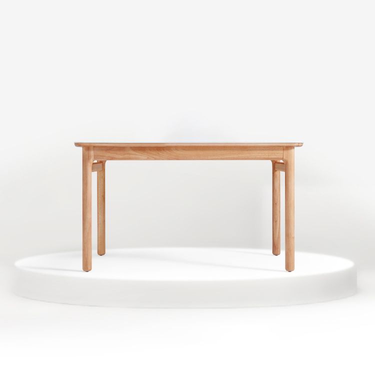 Solid Wood Frame Dining Table Rectangle Dinette Table for Home Clearhalo 'Dining Tables & Seating' 'Dining Tables' 'dining_table' 'furn' 'furn_dining_table' 'Furniture' 'Kitchen & Dining Furniture' 1200x1200_66be8411-1f18-4e64-8c3f-64e411690b71