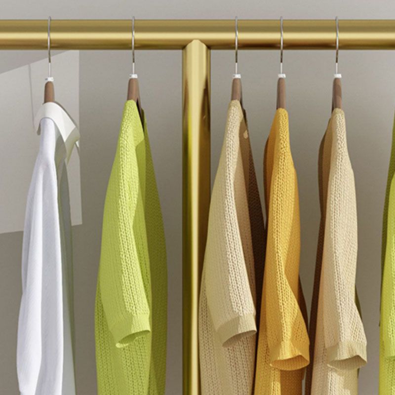 Moderne minimalistische Style -Rack Metallic Free Standing Deck Rack für Wohnzimmer