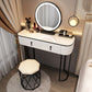 Modern Bedroom Vanity Dressing Table Mirror Wood Makeup Vanity Desk with Drawer