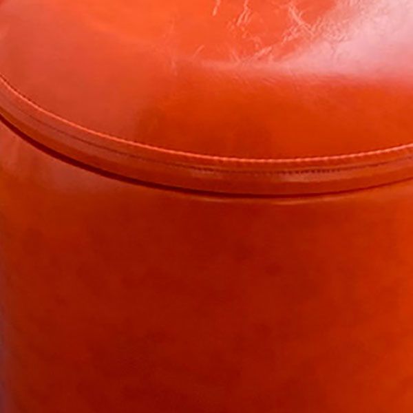 Faux Leather Ottoman Plain Round Stain Resistant Pouf Ottoman with Storage Clearhalo 'furn' 'furn_ottomans_poufs' 'Furniture' 'Living Room Furniture' 'Ottomans & Poufs' 'ottomans_poufs' 1200x1200_66c03297-7546-4707-97b9-96dd224500e5