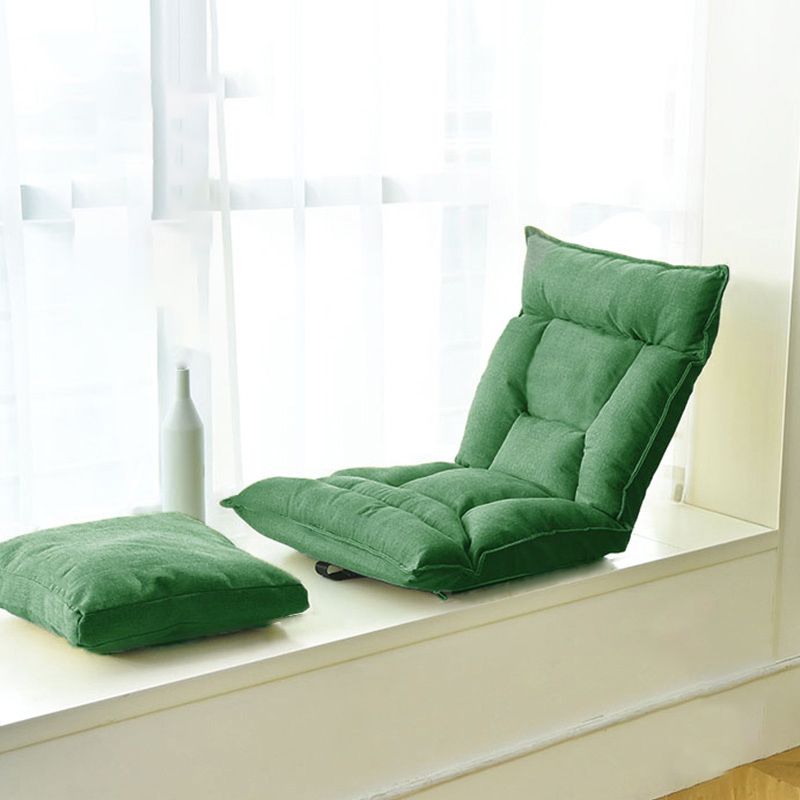 Sedia a braccioless a colore solido sedia convertibile per soggiorno/camera da letto