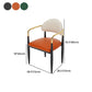 Modern Style Dining Chair Leather Open Back Arm Chair for Dining Room Clearhalo 'Dining Chairs' 'Dining Tables & Seating' 'dining_chair' 'furn' 'furn_dining_chair' 'Furniture' 'Kitchen & Dining Furniture' 1200x1200_66c8b9d6-640d-4efa-bec4-e588c0e62b0e