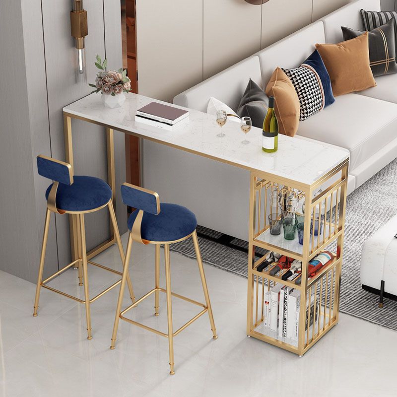 Contemporary Bar Stool and Table Set 1/2/3 Pieces Bar Table Set