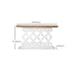 Rectangle Shape French Country Console Table White Wood Sofa Table Clearhalo 'Console Tables' 'console_tables' 'Entry & Mudroom Furniture' 'furn' 'furn_console_tables' 'Furniture' 1200x1200_66ca5f74-2a49-44a4-9739-1d4779dce6a2