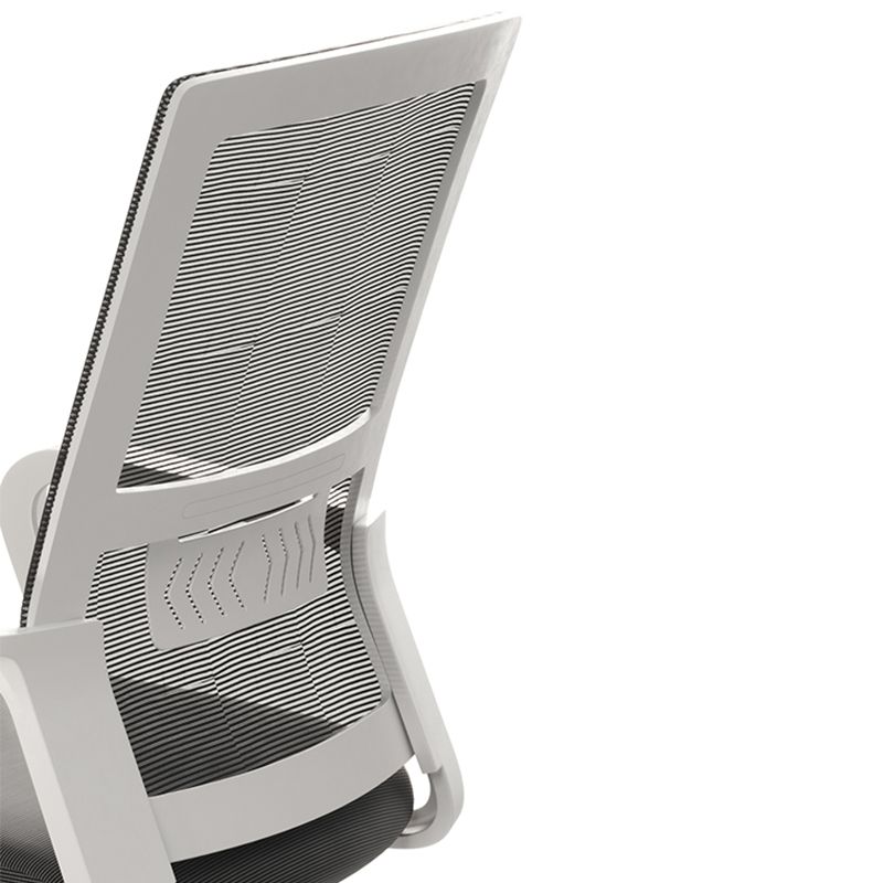 Modern Office Chair Fixed Arms Adjustable Seat Height Chair with Wheels Clearhalo 'furn' 'furn_office_chair' 'Furniture' 'Office Chairs' 'Office Furniture' 'office_chair' 1200x1200_66ca7f86-279c-4179-9376-4e83da194d10