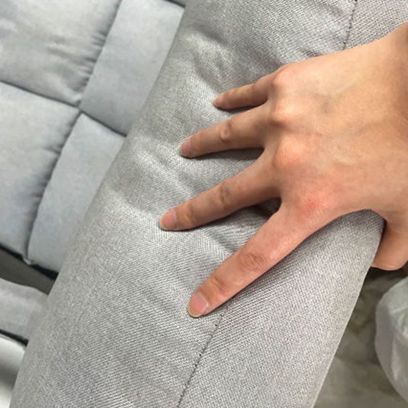 Moderne rocker stoel gestoffeerd zero zwaartekracht knoop-knoop-getuft schommelende accentstoel