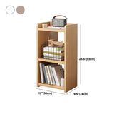 Open Back Bookcase Scandinavian Style Bookshelf for Home Office Study Room Clearhalo 'Bookcases' 'furn' 'furn_bookcases' 'Furniture' 'furniture_bookcases' 'kitchen' 'kitchen_bookcases' 'Living Room Furniture' 'Office Furniture' 1200x1200_66cf0d7a-4ea5-4fdf-84c1-8e08f4638866