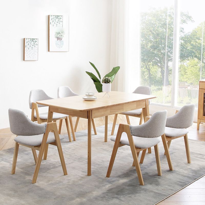 Glam Style Wooden Dining Arm Chair Matte Finish Solid Back Dining Chair for Home Clearhalo ' kitchen&dining_furn' 'Dining Chairs' 'Dining Tables & Seating' 'dining_chair' 'furn' 'furn_dining_chair' 'Furniture' 'furniture_dining_chair' 'Kitchen & Dining Furniture' 'kitchen' 1200x1200_66cf9f80-9c8e-41b9-a5e4-4c64ac6bb6f1