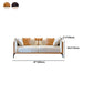 29.5" H Contemporary Faux Leather Pillow Top Arm Sofa for Living Room Clearhalo 'furn' 'furn_sofas' 'Furniture' 'Living Room Furniture' 'Sofa' 'sofas' 1200x1200_66cfeb77-627d-4935-a384-335ed9b46b1a