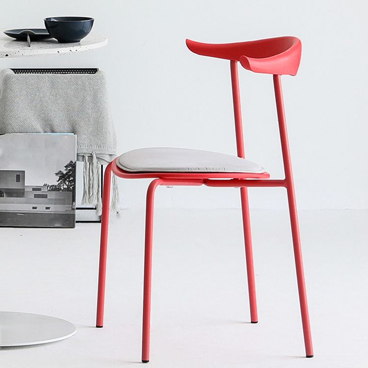 Open Back Armless Dining Chairs Industrial Side Chairs with Metal Legs Clearhalo ' kitchen&dining_furn' 'Dining Chairs' 'Dining Tables & Seating' 'dining_chair' 'furn' 'furn_dining_chair' 'Furniture' 'furniture_dining_chair' 'Kitchen & Dining Furniture' 'kitchen' 1200x1200_66d114ab-e9d3-4afd-99c2-7844a5c3fe1e