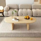 Solid Wood Oval Side Table Modern Living Room End Table with 2 Legs Clearhalo 'Coffee & Accent Tables' 'Coffee Tables' 'coffee_tables' 'furn' 'furn_coffee_tables' 'Furniture' 'Living Room Furniture' 1200x1200_66d13290-e944-4817-940f-2d2e8c5cad55