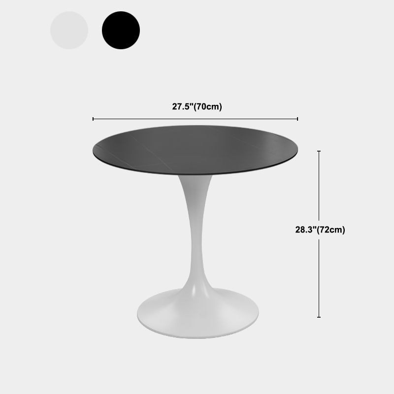 Tavolino mentale moderno di metà secolo set da tavolino a forma di piedistallo