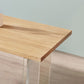 Modern Wood Top Dining Table Double Pedestal Table for Kitchen Clearhalo 'Dining Tables & Seating' 'Dining Tables' 'dining_table' 'furn' 'furn_dining_table' 'Furniture' 'Kitchen & Dining Furniture' 1200x1200_66d892c4-1bf2-4099-870e-31b9642901cf