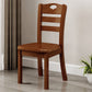 Contemporary Wood Kitchen Dining Side Chair Ladder Back Side Chair