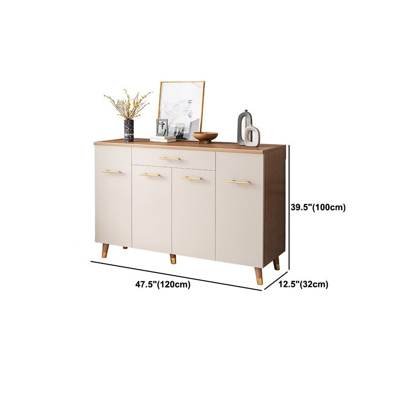 Modern Accent Cabinet with Solid Wood Straight Legs and Doors Clearhalo 'Cabinets & Chests' 'cabinets_chests' 'furn' 'furn_cabinets_chests' 'Furniture' 'Living Room Furniture' 1200x1200_66dd8c69-0a74-4144-90da-ce40850491bc