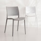 Nordic Chair Dining Armless Chair for Kitchen with Plastic Legs Clearhalo 'Dining Chairs' 'Dining Tables & Seating' 'dining_chair' 'furn' 'furn_dining_chair' 'Furniture' 'furniture_dining_chair' 'Kitchen & Dining Furniture' 1200x1200_66ddc62c-f2f7-40a6-b1a0-c6ce193a9ec6