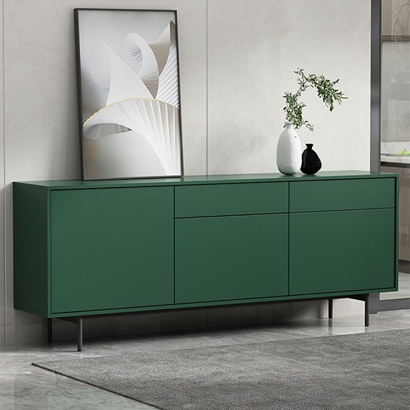 Modern Wooden Storage Sideboard Rectangle Sideboard Cabinet with Drawers and Doors Clearhalo 'buffet_sideboard' 'Buffets & Sideboards' 'furn' 'furn_buffet_sideboard' 'Furniture' 'Kitchen & Dining Furniture' 1200x1200_66de591f-316c-488e-b630-0c29034c9993