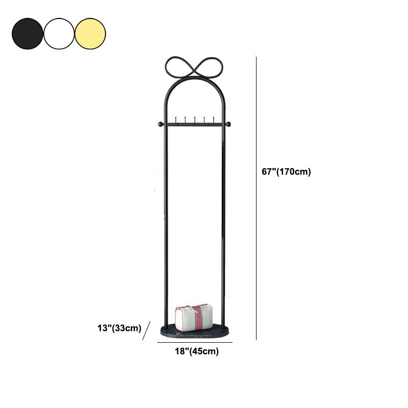 Briljante metalen jas hanger vaste kleur jas haken kaprek voor slaapkamer