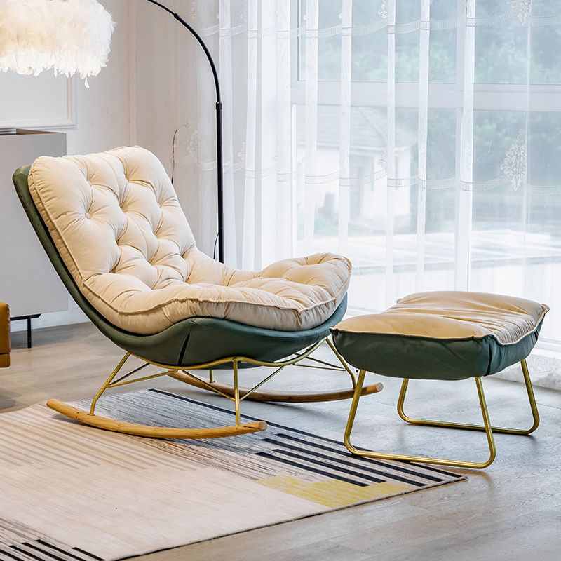 Chaise de basculement contemporain chaise de bascule métal