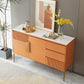 15.6 Inch Width Classic Glam Storage Chest Stone Storage Chest Dresser