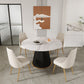 Traditional Luxury Dining Table Round Sintered Stone Pedestal Dining Table Clearhalo ' dining_table' 'Dining Tables & Seating' 'Dining Tables' 'furn' 'furn_dining_table' 'Furniture' 'furniture_dining_table' 'Kitchen & Dining Furniture' 'kitchen&dining_furn' 'kitchen' 'kitchen_dining_table' 1200x1200_66e4ac82-7ab4-4ace-9059-c9c416ce9e40