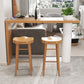 Modern Style Rectangle Solid Wood Bar Height Pub Table for Indoor Clearhalo 'Bar Furniture' 'Bar Tables' 'bar_tables' 'furn' 'furn_bar_tables' 'Furniture' 'Kitchen & Dining Furniture' 1200x1200_66e6e7f4-2ff3-46e9-b9aa-be0748a2bab5