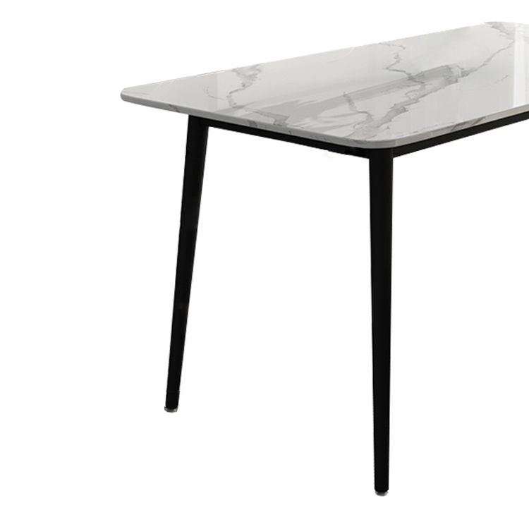 Modern 1/2/5/7 Pieces Dining Set Rectangle Sintered Stone Dining Table Set Clearhalo 'Dining Room Sets' 'Dining Tables & Seating' 'dining_room_set' 'furn' 'furn_dining_room_set' 'Furniture' 'furniture_dining_room_set' 'Kitchen & Dining Furniture' 'kitchen&dining_furn' 'kitchen' 1200x1200_66e855fe-8a4f-4ebb-b4cd-08ed6fad2d97