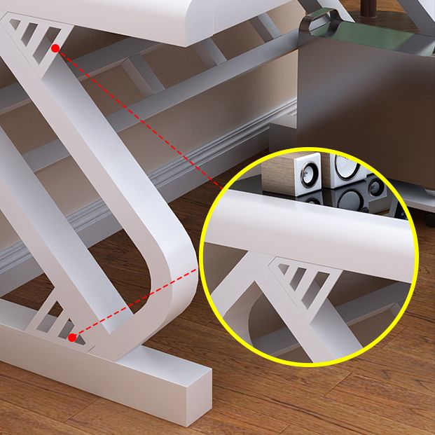 Toughened Glass Desktop Computer Desk Rectangular Modern Desk with Cable Management Clearhalo 'furn' 'furn_office_desk' 'Furniture' 'furniture_office_desk' 'Office Desks' 'Office Furniture' 'office_desk' 1200x1200_66ed09dd-d343-400f-9c08-8d5abc9d2f4f