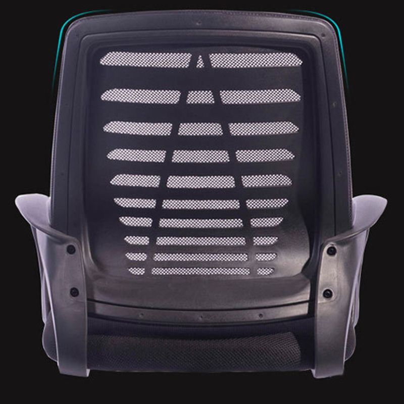 Modern Breathable AirGrid Arm Chair Microfiber Desk Mid-Back Office Chair Clearhalo 'furn' 'furn_office_chair' 'Furniture' 'Office Chairs' 'Office Furniture' 'office_chair' 1200x1200_66f073b5-392d-4bc1-887e-a0a8121b7588