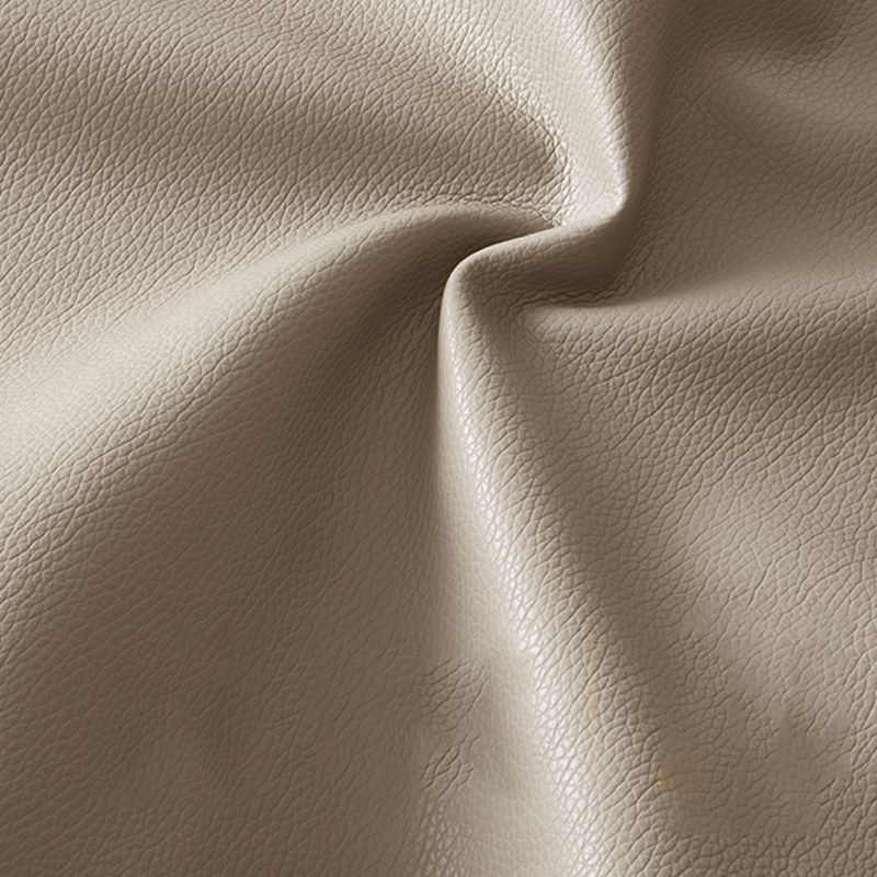 Silla de oficina de tobogán moderna con brazos acolchados de cuero altura de altura de asiento ajustable