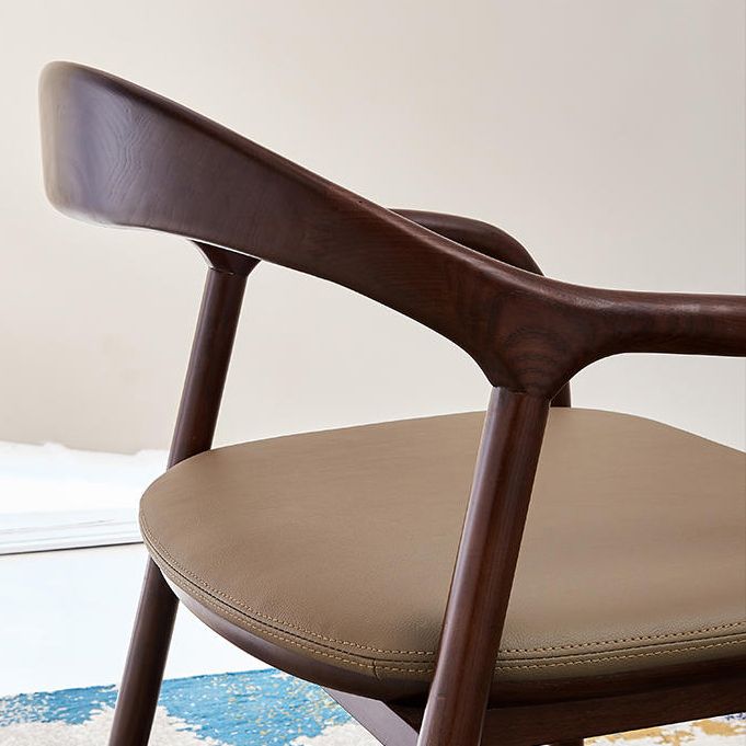 Traditional Style Ash Wood Chair Kitchen Dining Open Back Arm Chairs Set Clearhalo ' kitchen&dining_furn' 'Dining Chairs' 'Dining Tables & Seating' 'dining_chair' 'furn' 'furn_dining_chair' 'Furniture' 'furniture_dining_chair' 'Kitchen & Dining Furniture' 'kitchen' 1200x1200_66f6387e-3b38-4af9-a12c-0aafe2b7bf44