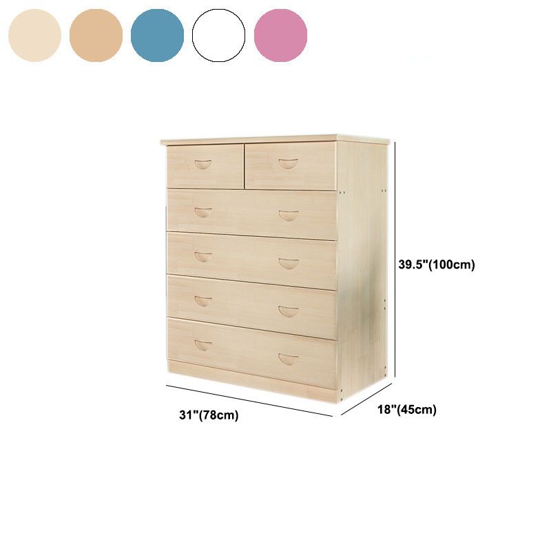 Modern Solid Wood Storage Chest Dresser Vertical Chest Without Mirror Clearhalo 'Bedroom Furniture' 'Dressers & Chests' 'dressers_chests' 'furn' 'furn_dressers_chests' 'Furniture' 1200x1200_66f83287-8d9e-4ee3-aac4-f9cb2b3ac7c8