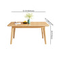 Minimalist Wooden Table Set for 4/6 with Rectangle Table Dining Set for Restaurant Clearhalo 'Dining Room Sets' 'Dining Tables & Seating' 'dining_room_set' 'furn' 'furn_dining_room_set' 'Furniture' 'furniture_dining_room_set' 'Kitchen & Dining Furniture' 'kitchen&dining_furn' 'kitchen' 1200x1200_66f98b96-d529-45fe-8ac0-56ec268ac6e4