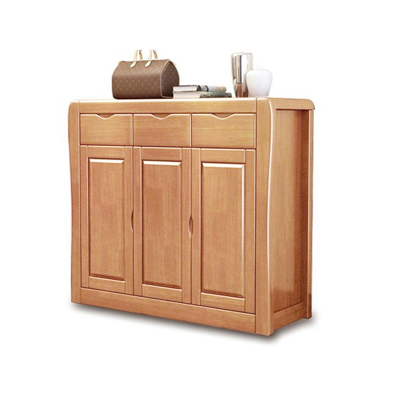 Gabinete de gabinete de acento de madera moderno gabinete estándar con cajón