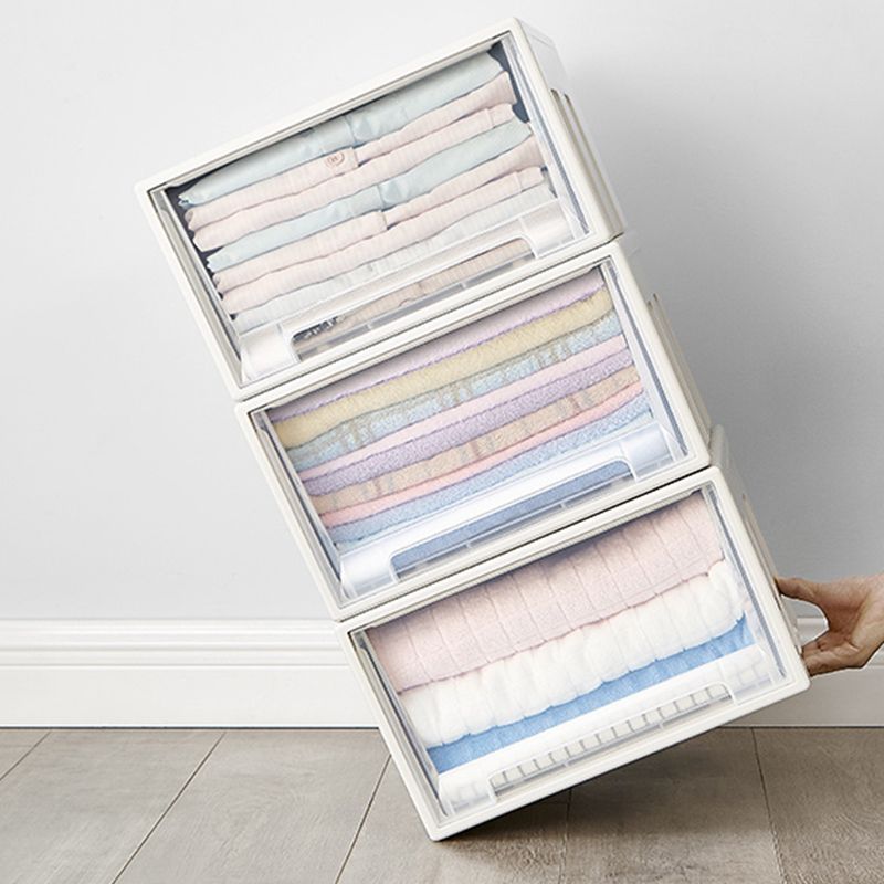 Archivo de cajón de plástico de archivo transparente moderno para la oficina para la oficina