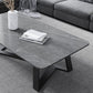 X-Base Coffee Cocktail Table Rectangle Coffee Table with Marble Top Clearhalo 'Coffee & Accent Tables' 'Coffee Tables' 'coffee_tables' 'furn' 'furn_coffee_tables' 'Furniture' 'Living Room Furniture' 1200x1200_66fd5cf1-413e-40c0-9083-fb51c53c64cd