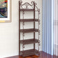 Metal Standard Bookcase Contemporary Open Back Bookshelf with Shelves Clearhalo 'Bookcases' 'furn' 'furn_bookcases' 'Furniture' 'Office Furniture' 1200x1200_670541ff-c487-45b6-9023-d1278153b57a