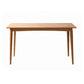 Modern Rectangular Solid Wood Tabletop Dining Table with 4 Legs Clearhalo 'Dining Tables & Seating' 'Dining Tables' 'dining_table' 'furn' 'furn_dining_table' 'Furniture' 'Kitchen & Dining Furniture' 1200x1200_670ad2a0-5070-4e53-a39b-8506ed9f9f79