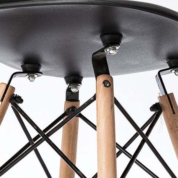 Contemporary Kitchen Dining Side Chair Wood Solid Back Dining Side Chair Clearhalo ' kitchen&dining_furn' 'Dining Chairs' 'Dining Tables & Seating' 'dining_chair' 'Furniture' 'furniture_dining_chair' 'Kitchen & Dining Furniture' 'kitchen' 1200x1200_670b341c-5311-45d0-aa75-0ddbbb8df763