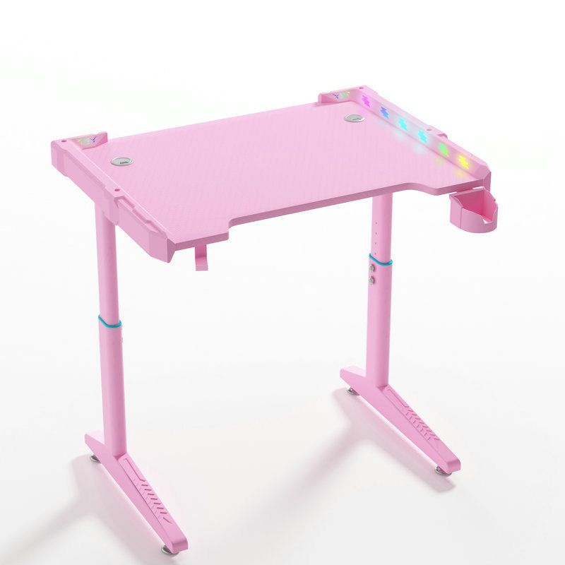 Escritorio de juegos contemporáneo para la oficina 23.6 "W x 28.7" H Desk rectangular