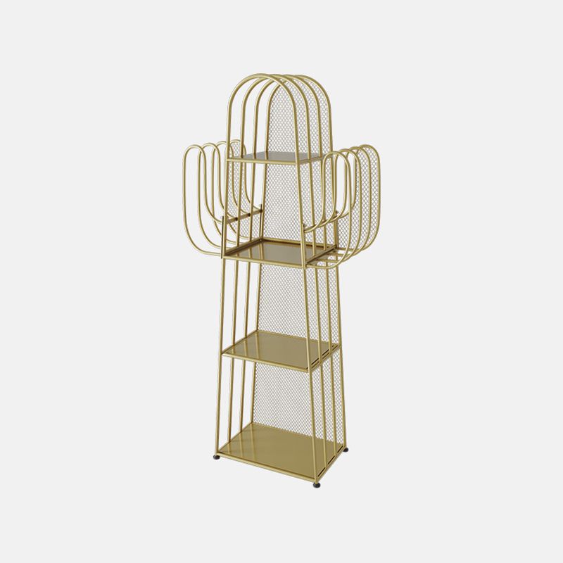 16,5 W "x 59" H moderno moderno comodino di ferro per soggiorno