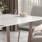 Traditional Luxury Dining Table Rectangle Sintered Stone Trestle Base Table Clearhalo ' dining_table' 'Dining Tables & Seating' 'Dining Tables' 'furn' 'furn_dining_table' 'Furniture' 'furniture_dining_table' 'Kitchen & Dining Furniture' 'kitchen&dining_furn' 'kitchen' 'kitchen_dining_table' 1200x1200_671029eb-f31f-4081-924b-7e334b9254b8