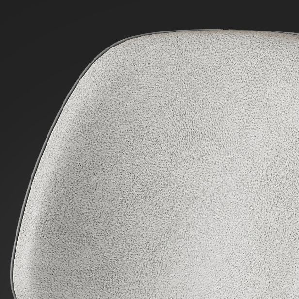 Nordic Style Parsons Dining Chairs Fabric and Faux Leather Chair