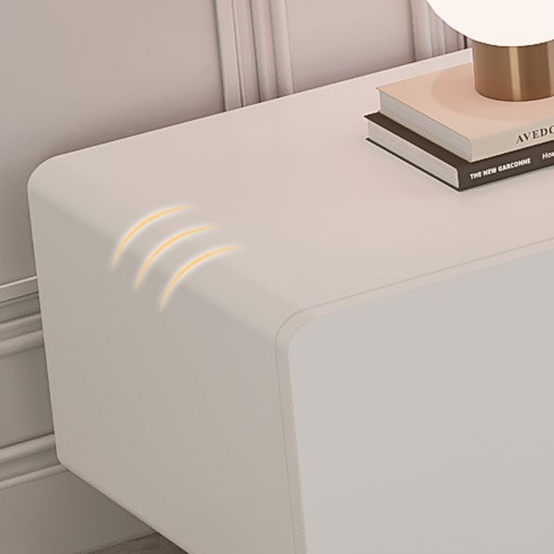 Consola de TV moderna de almacenamiento cerrado de almacenamiento de medios de televisión con cajones