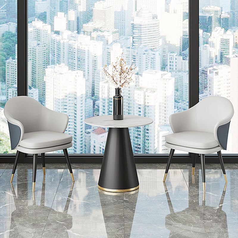 Glam Style Dining Chair Upholstered Dining Armchair for Indoor Clearhalo 'Dining Chairs' 'Dining Tables & Seating' 'dining_chair' 'furn' 'furn_dining_chair' 'Furniture' 'furniture_dining_chair' 'Kitchen & Dining Furniture' 1200x1200_67111ae0-457a-4078-93ef-9d218cc3a506