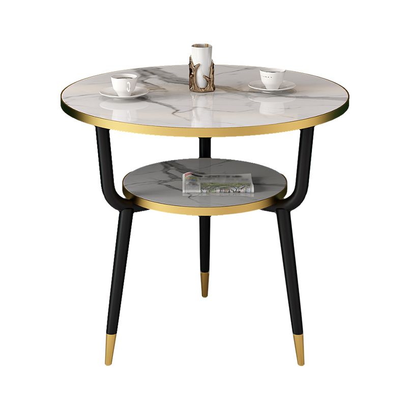 Contemporary MDF Standard Dining Table Round Shape Kitchen Dining Table with 3 Legs Base Clearhalo ' dining_table' 'Dining Tables & Seating' 'Dining Tables' 'furn' 'furn_dining_table' 'Furniture' 'furniture_dining_table' 'Kitchen & Dining Furniture' 'kitchen&dining_furn' 'kitchen' 'kitchen_dining_table' 1200x1200_67126f46-7f8d-47dc-b46b-24363ed42fa8