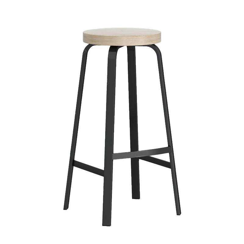 Tabourets de comptoir empilables modernes tabourets de bar sans dos pour restaurant